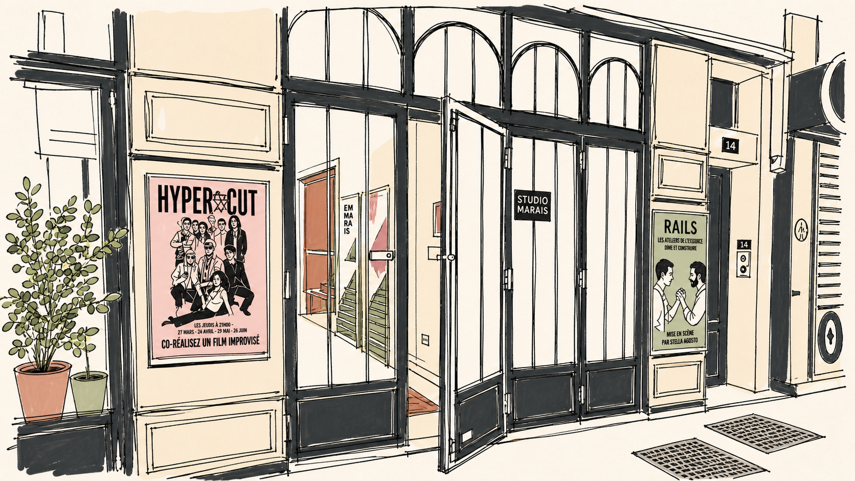 Le studio Marais